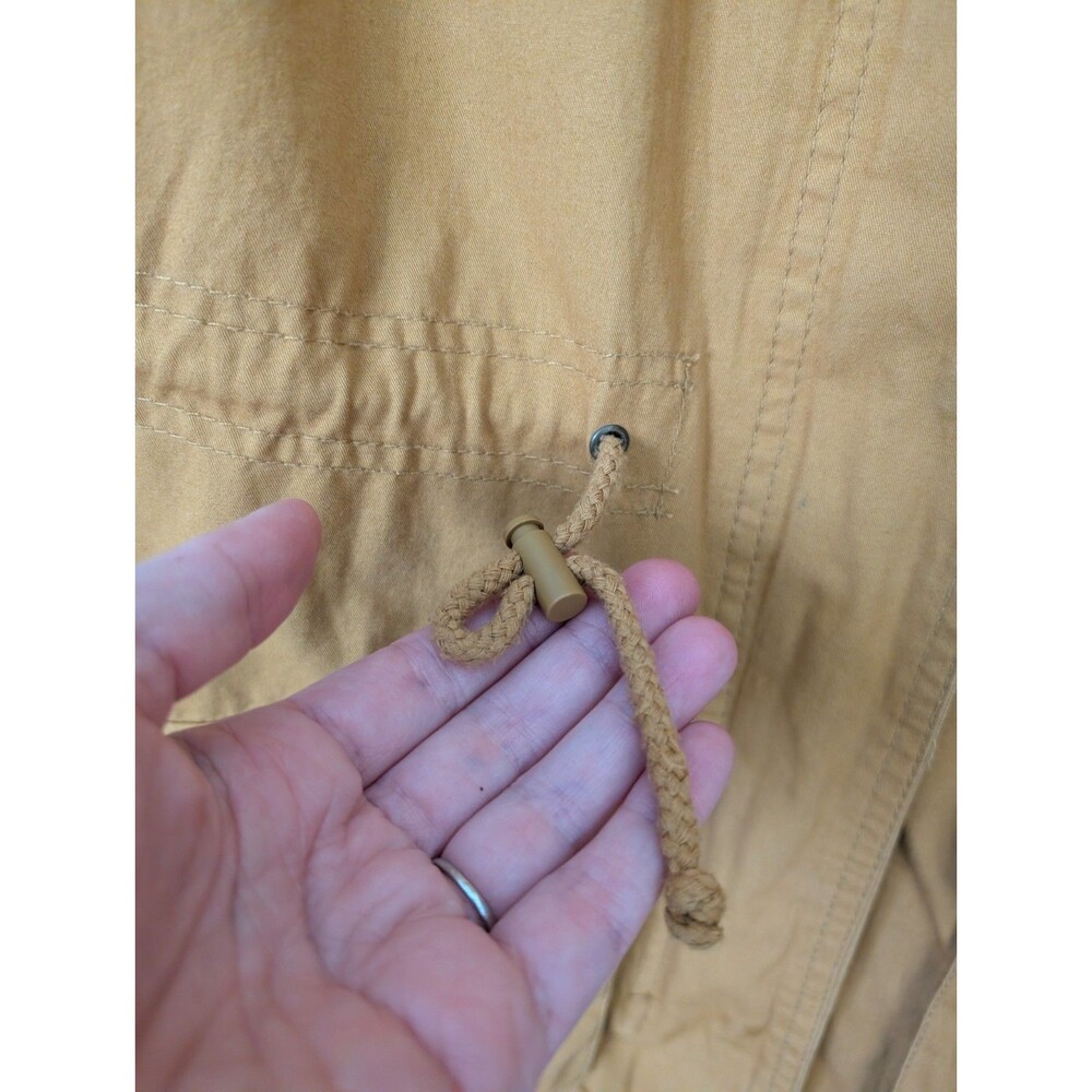 Ambiance Outerwear Utility Jacket Size M Military Mustard Street Louigi Anorak - Picture 4 of 16